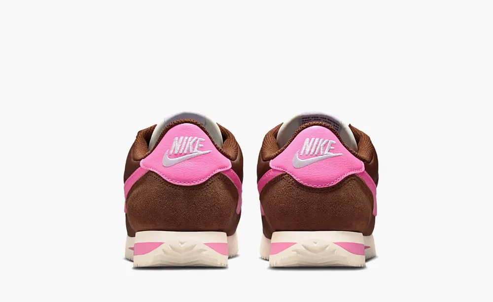 Nike Cortez Textile WMNS Fauna Brown/Sail/White/Pink Spell
