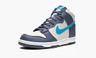 Nike Dunk High GS Light Bone / Diffused Blue
