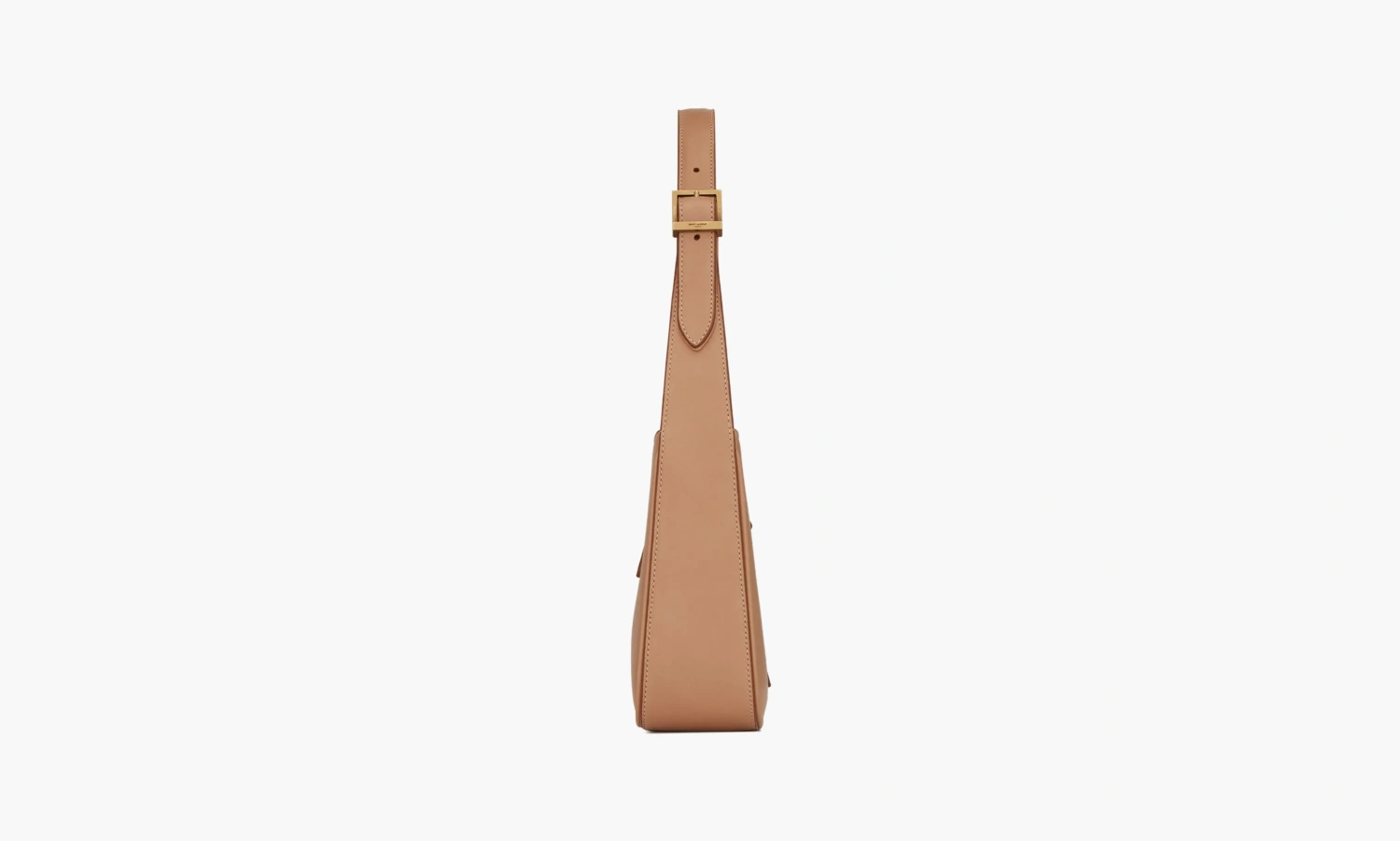 Saint Laurent Bronze Monogram Le 5 A 7 Hobo Bag Vegetable Tanned Leather Brown Gold 