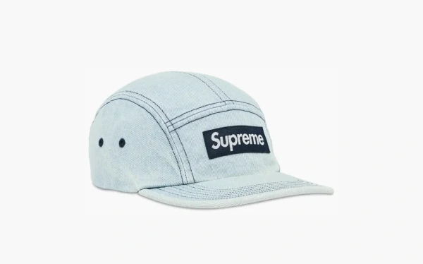 Supreme Denim Camp Cap Light Washed Indigo 