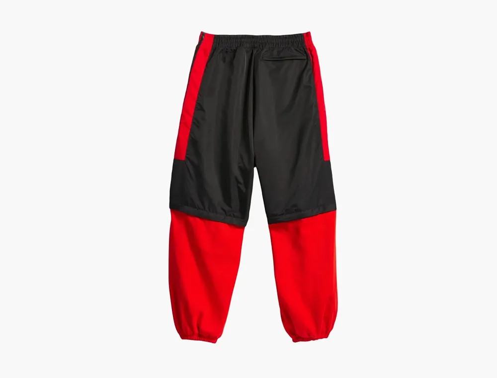 Adidas Originals x Willy Chavarria Fleece Zip Off Pants Black/Red