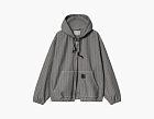 Carhartt WIP Menard Hooded Jacket Grey Herringbone