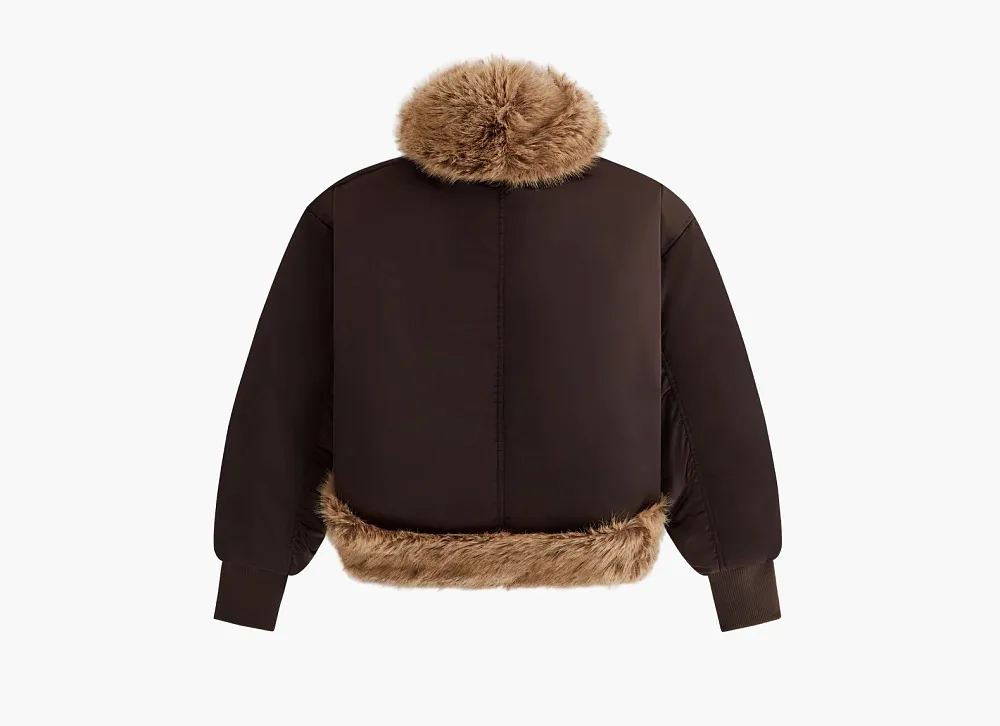 Kith Senna Faux Fur Reversible Bomber Incognito