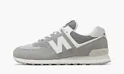 New Balance 574 Grey White