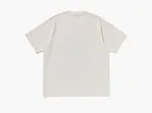 A Bathing Ape Garment Dye Logo Relaxed Fit Tee Ivory