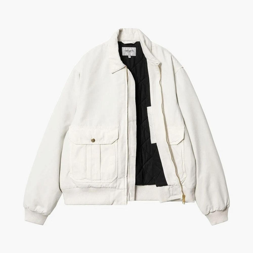 Carhartt WIP Bomber Jacket Cream