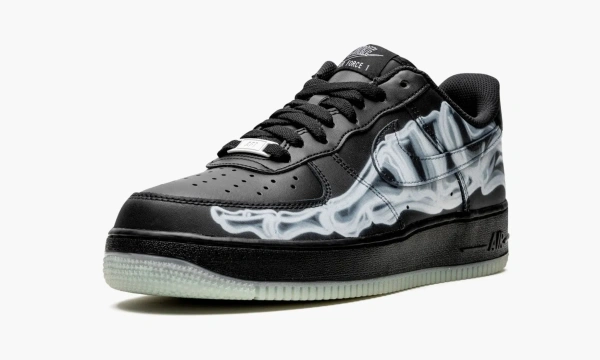 Nike Air Force 1 Low Skeleton Black 