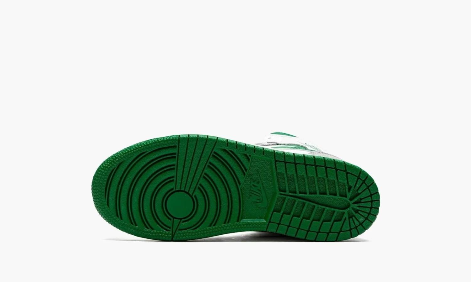 Air Jordan 1 Mid SE PS White Pine Green Smoke Grey 