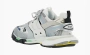 Balenciaga Track Lace Up Sneakers Gray 