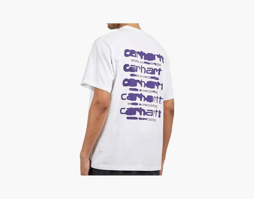 Carhartt WIP Script Print T-Shirt White