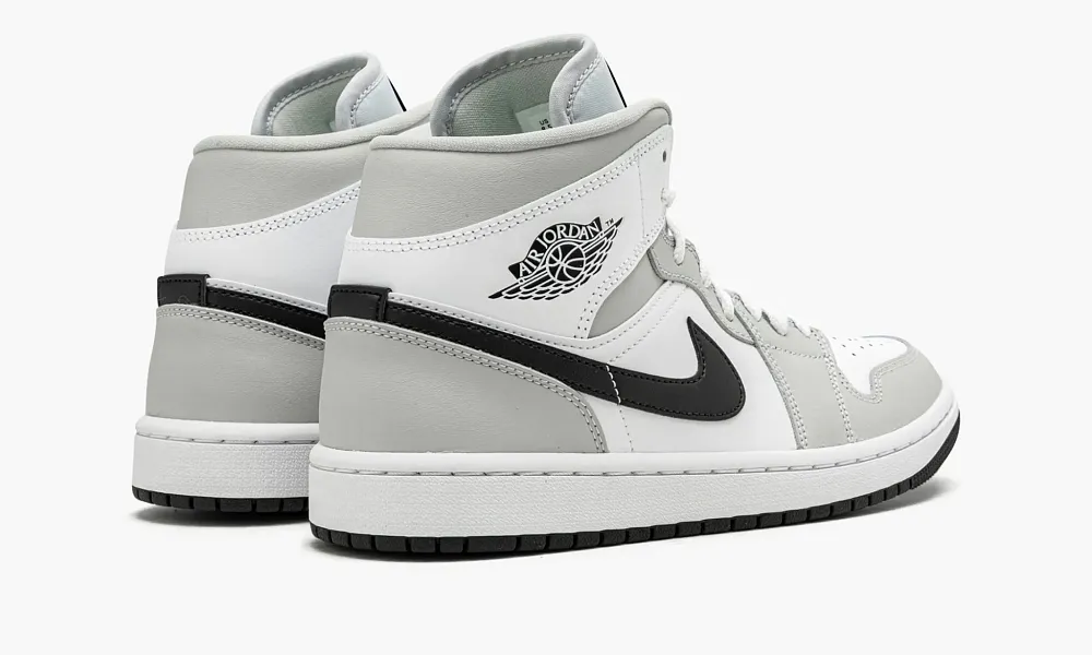 Air Jordan 1 Mid WMNS Light Smoke Grey