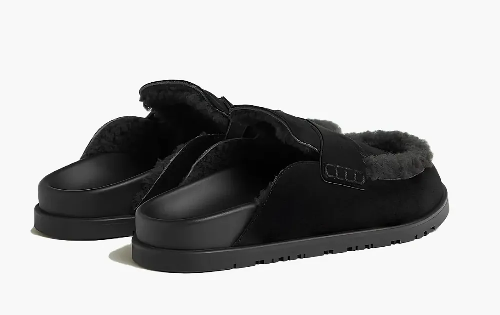 Hermes Go Mule Black