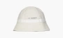 C.P. Company Logo Print Cotton Bucket Hat White 