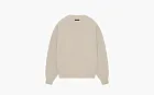 Fear of God Fine Knit Henley Heather Beige