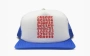 Chrome Hearts Eyechart Trucker Hat Blue 