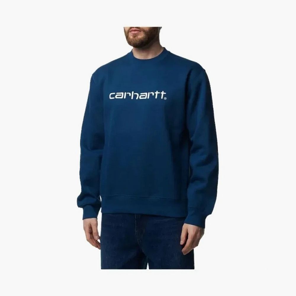 Carhartt WIP Script Sweatshirt Teal