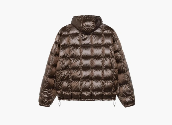 Stussy Midweight Hooded Puffer Brown 