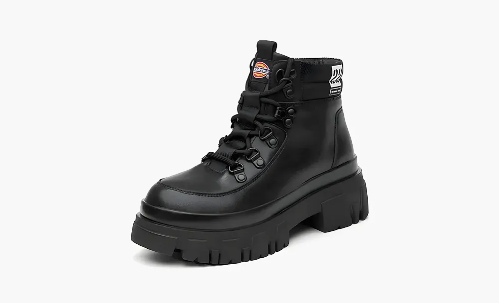 Dickies Martin Boots WMNS Black Logo Patch