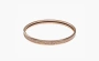 Hermès Enamel Bangles Unisex Rose Gold 
