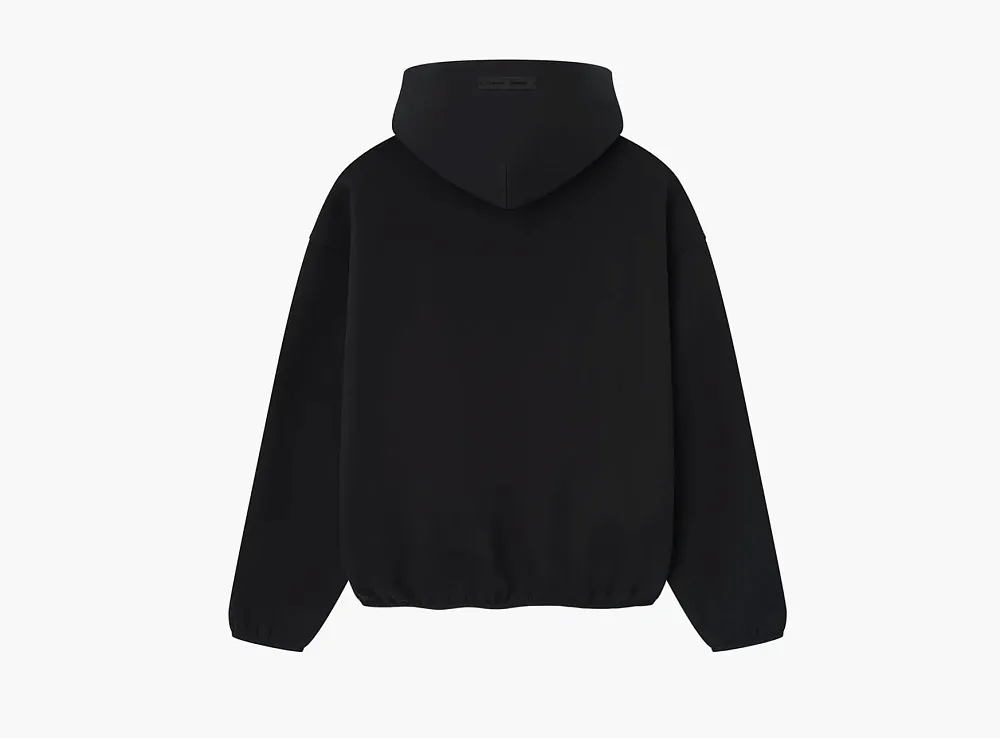 Fear of God Essentials Modern Fleece Hoodie Jet Black