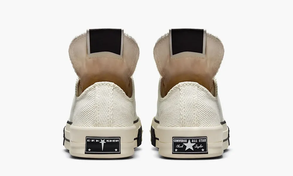Rick Owens X Converse Drkshdw Drkstar Chuck Taylor All-star 70 Ox White