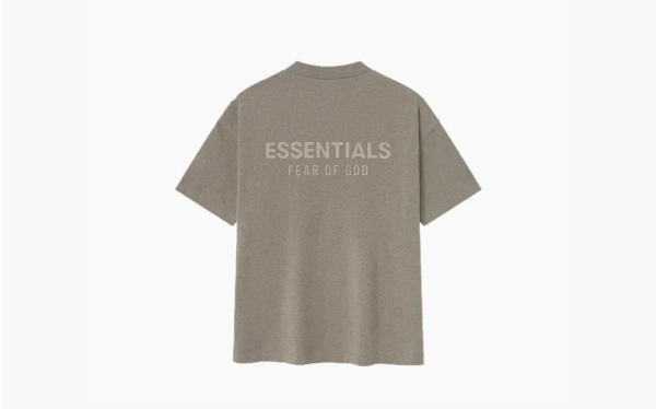 Fear of God ESSENTIALS Mens Classic Fit Tee Brown 
