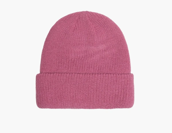 Stussy Basic Cuff Beanie Dusty Pink 
