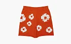 Denim Tears The Cotton Wreath Shorts Orange