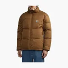 Carhartt WIP Cullen Reversible Puffer Jacket Brown Logo