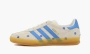 Adidas Gazelle Indoor WMNS Light Blue Floral Embroidery 