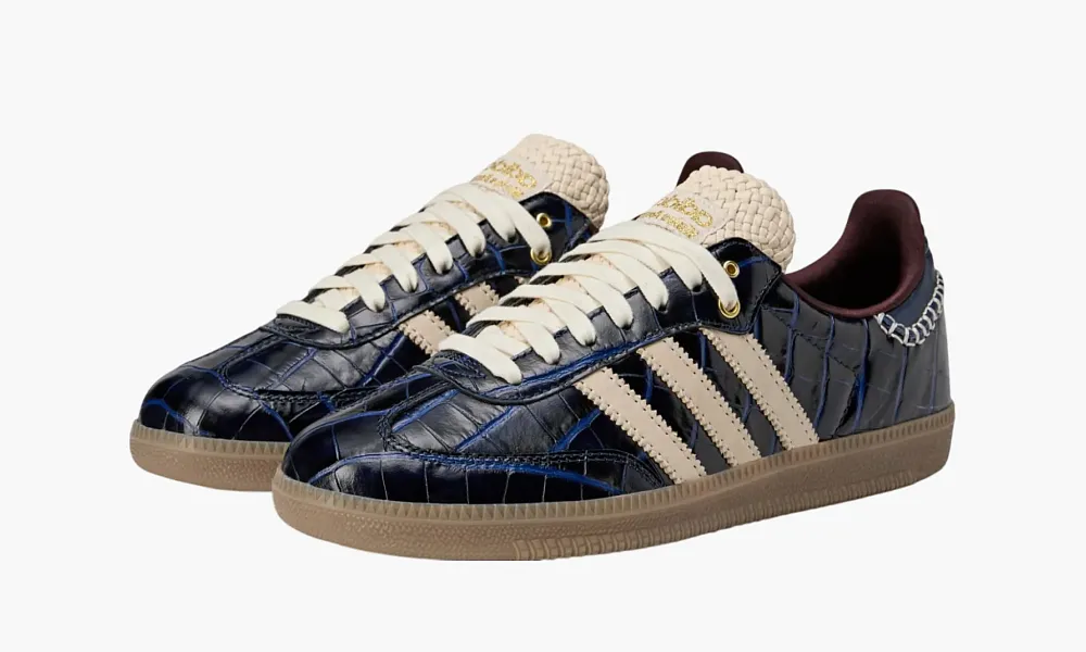 Wales Bonner x Adidas Samba OG Croc - Collegiate Navy