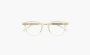 Gentle Monster Plastic Frame Square Eyeglass Frames Unisex Yellow 