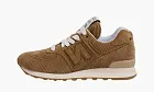 New Balance 574 X Miu Miu Denim Sneakers Dark Brown