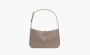 Saint Laurent Le 5 À 7 Hobo Bag Greyish Brown 