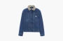 Carhartt 0J6323 DENIM SHERPA-LINED JACKET 2 RELAXED FIT Beech 