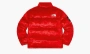 Supreme X The North Face Faux Faur Nuptse Jacket Red 