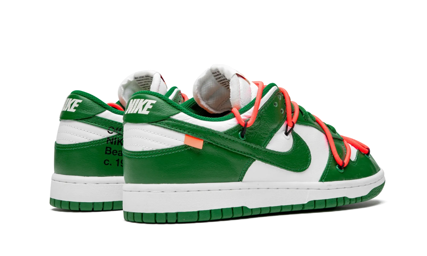 Nike Dunk Low Off-white - Pine Green 