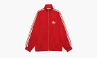 Adidas Gucci X Cotton Jersey Zip Jacket Bright Red