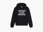 Celine Loose Hoodie Black/White 
