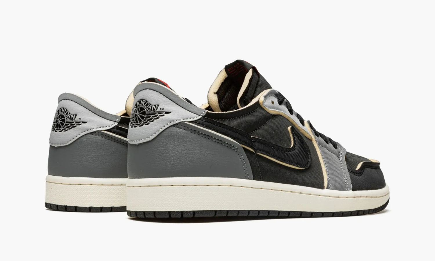 Air Jordan 1 Low OG Ex Black Smoke Grey 