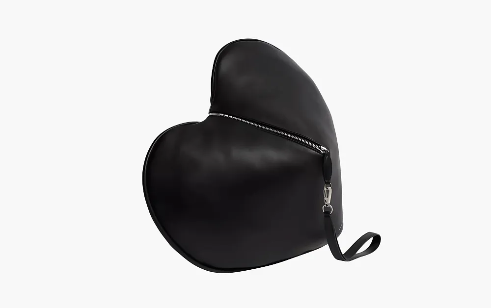 Alaia Le Coeur Soft Bag Black