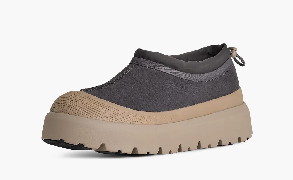 UGG Tasman Weather Hybrid Slipper Obsidian Cobble Grey