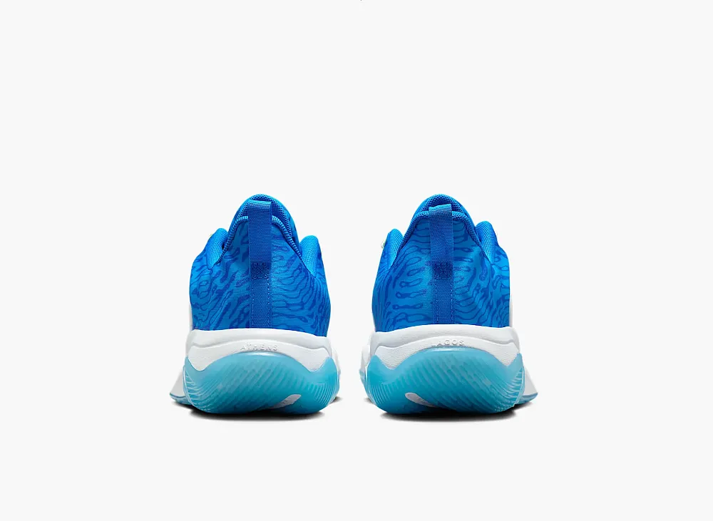 Nike Giannis Immortality 4 SE GS  White Photo Blue Hyper Royal Light Lemon Twist