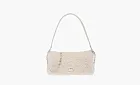 MIU MIU Sheepskin Shoulder Bag In Ivory White