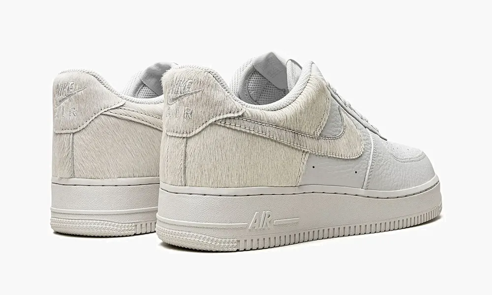 Air Force 1 White Pony HAir Heel