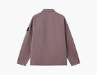 Stone Island Light Bull Denim-TC Overshirt Purple Grey