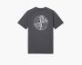 Stone Island Organic Cotton Jersey Slim fit T-Shirt Print "Charcoal Grey" 