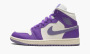 фото Air Jordan 1 Mid WMNS "Action Grape" (Air Jordan 1)-BQ6472 504