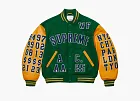 Supreme Praises Varsity Jacket Green