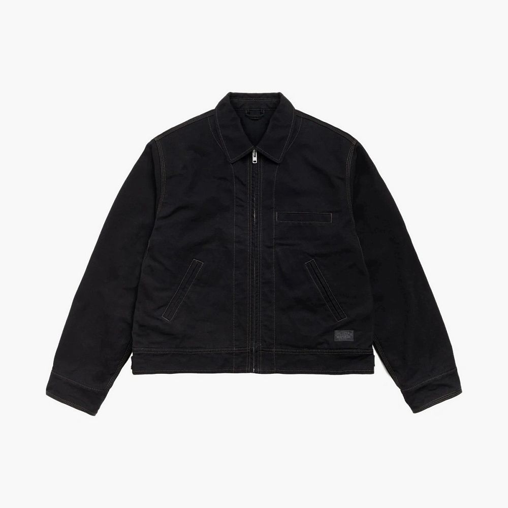 Stussy Work Collared Jacket Black